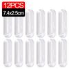 12/4PCS Self-Adhesive Sliding Door Handle Transparent Plastic Soft PU Door Handle Kitchen Cabinet Glass Sliding Drawer Handle