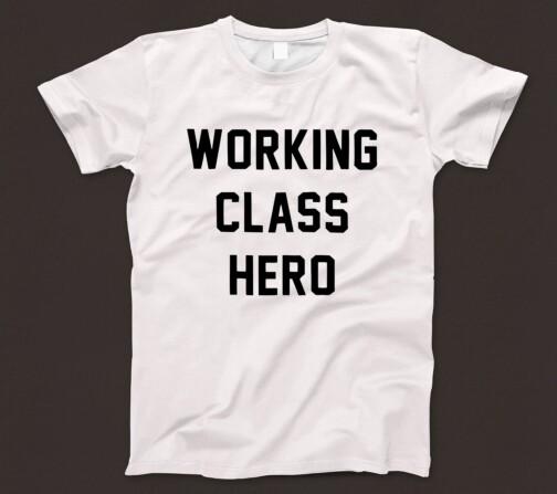 26 Working Class Hero T Shirt 855 As Worn By John Lennon The Beatles 1970s Music Unisex T-Shirt XXXL