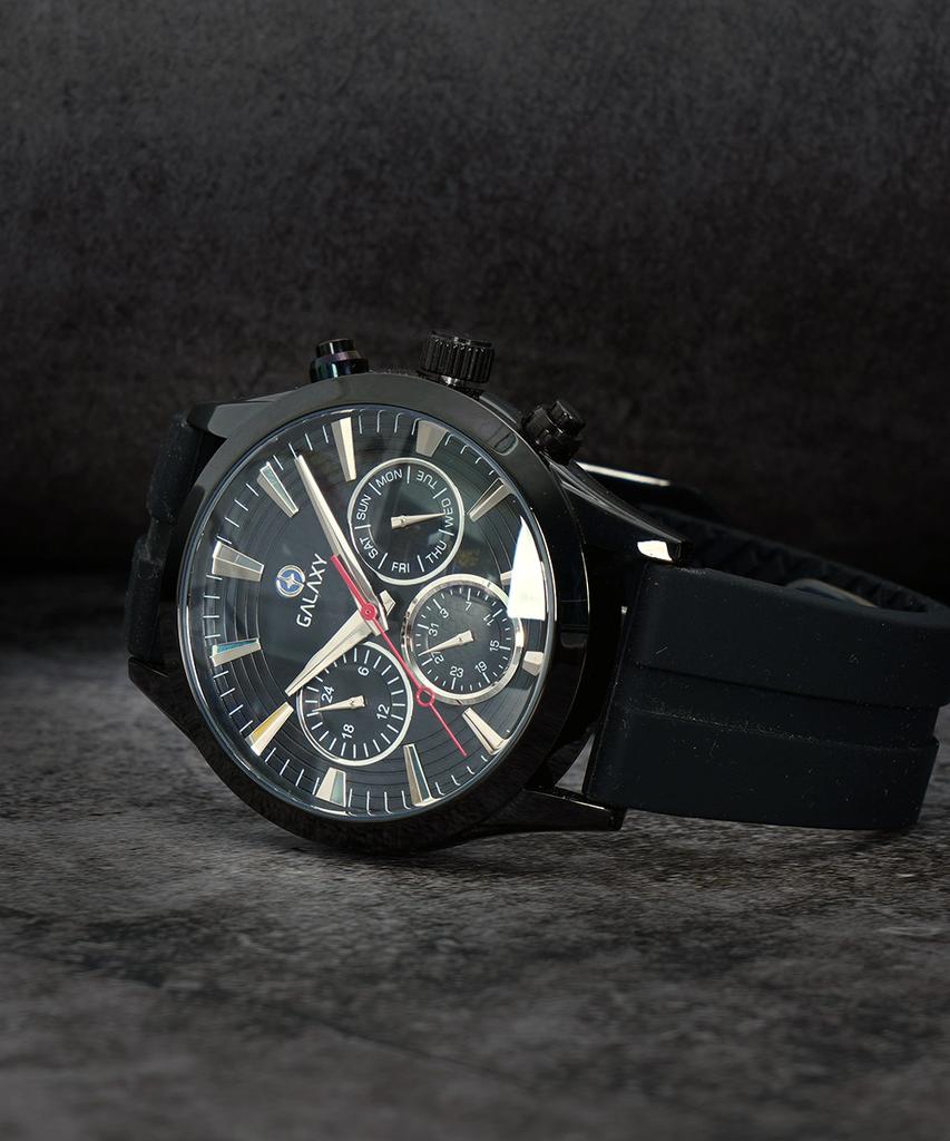 Gaelleogsi Multifunction Men'S Urethane Men'S Wristwatch Gs5801Me