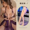 Sex Underwear Sexy Lace Temptation Suspender Nightdress Hot Hollow Petal Skirt Women's Transparent Pajamas