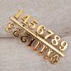 DIY Clock Number Arabic Roman Numerals Digital Clocks Needle Hands Clock Sticker