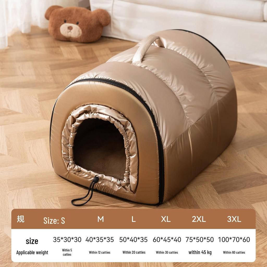 Autumn & Winter Deep Sleep Pet Bed for Large Dogs & Cats