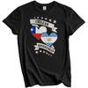 Chilean Argentinian Heart Flags Chile Argentina T-Shirt
