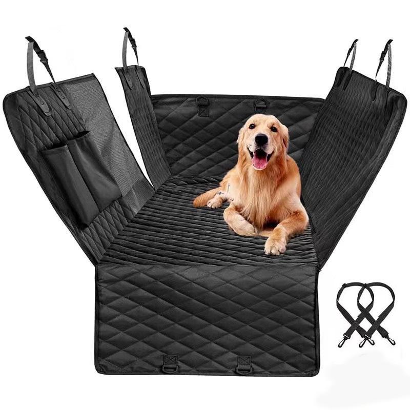 Pet Car Seat Cover - Anti-dirty, Rear Seat Mat for Pets Small Mesh with Zipper