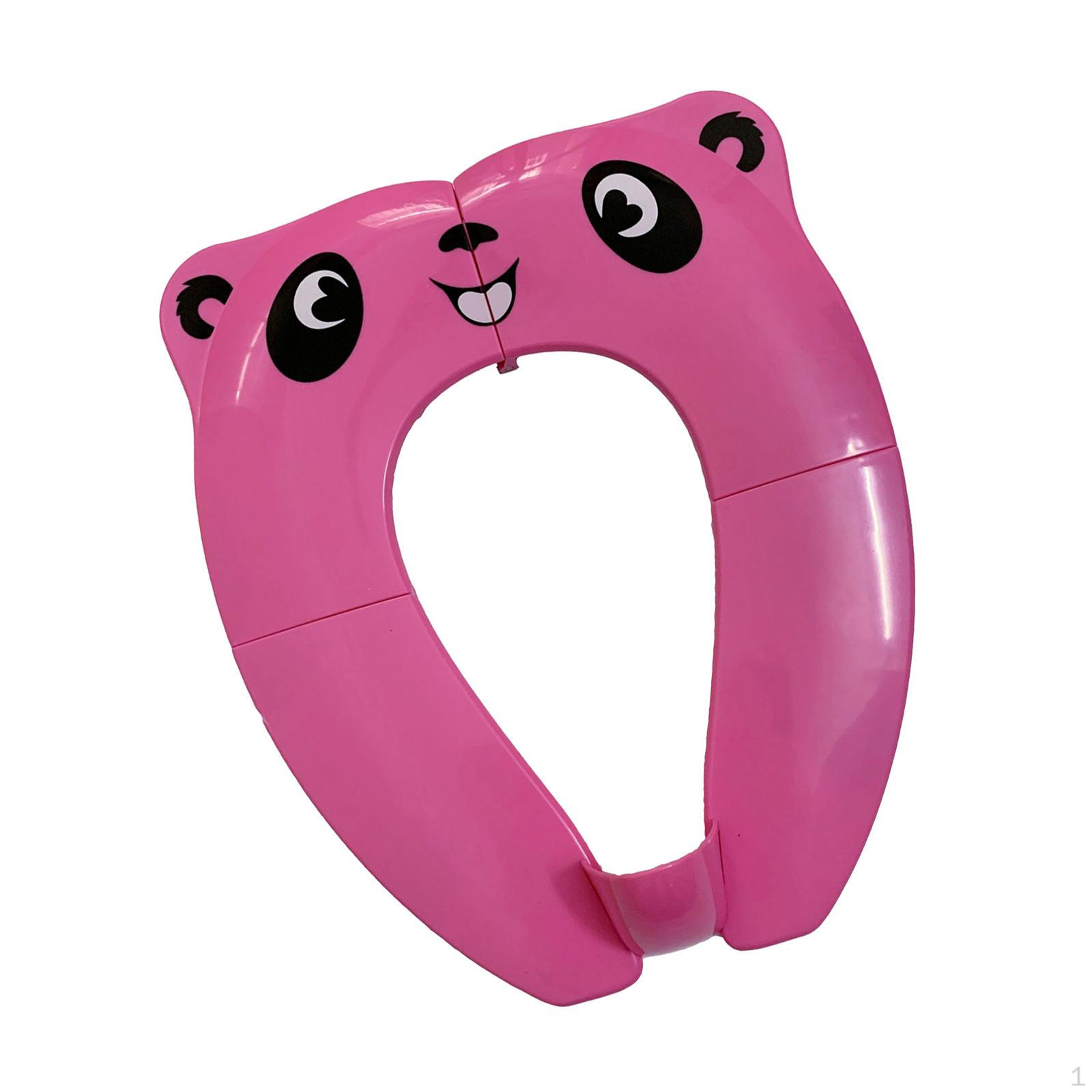 Складное портативное сиденье-горшок, Сиденье-накладка для приучения к туалету, Нескользящая многоразовая подкладка для