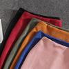 Spring and Autumn Mid-length Rear Split Hip Skirt Solid Color Professional Pencil One-step Skirt Women