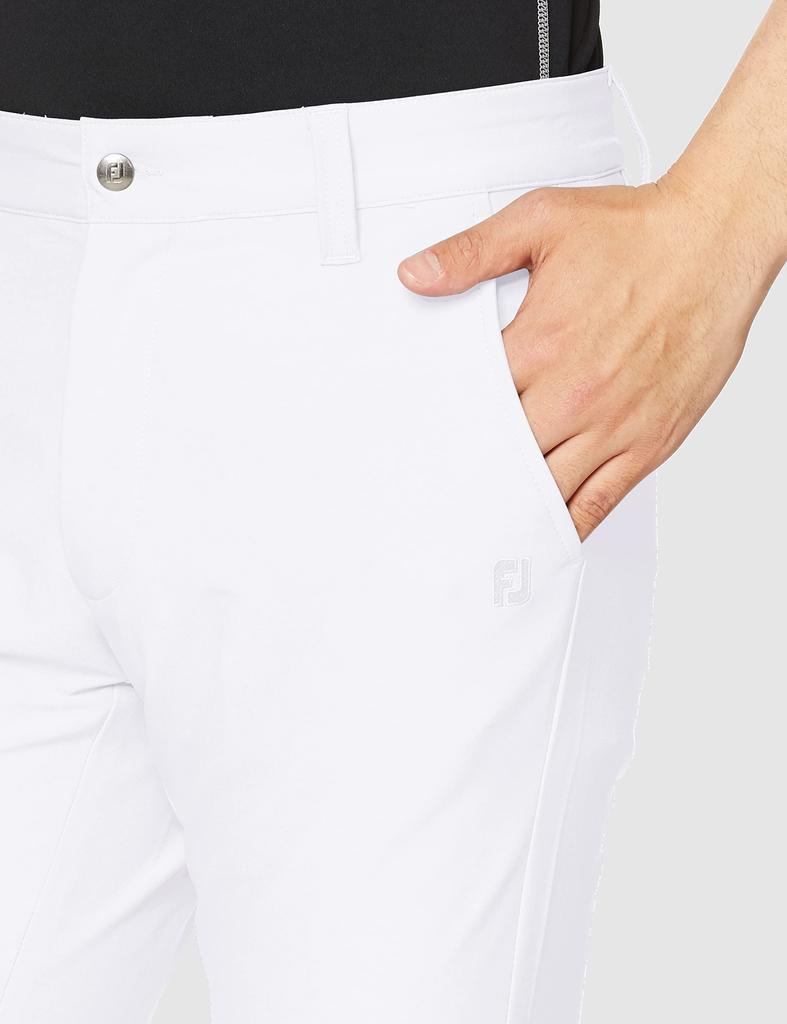 FootJoy Modern Classic Tour Fit Pants, White, Men's XXL, 80511-XXL