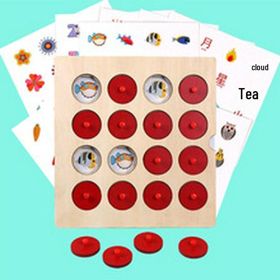 Wooden Boxed Memory Game for Kids: Enhance Logical Thinking and Brain Power