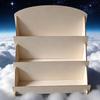 Wood Candy Storage Shelf Multi-Purpose Cookies Storage Rack Book Display Shelf  Trade Shows