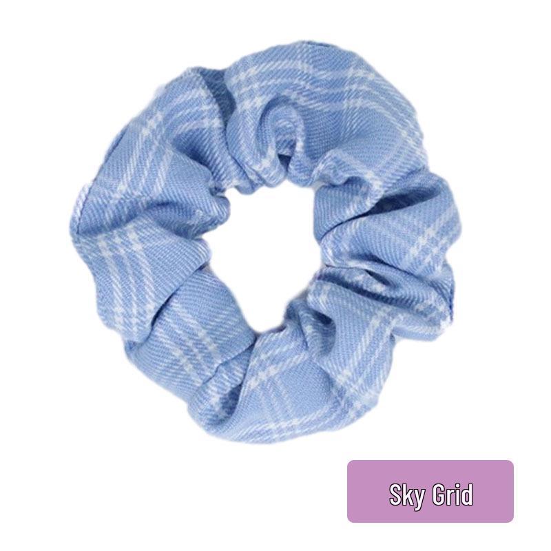 

Корейский платок-повязка в гусиную лапку: Ретро бант-лента для женского хвостика