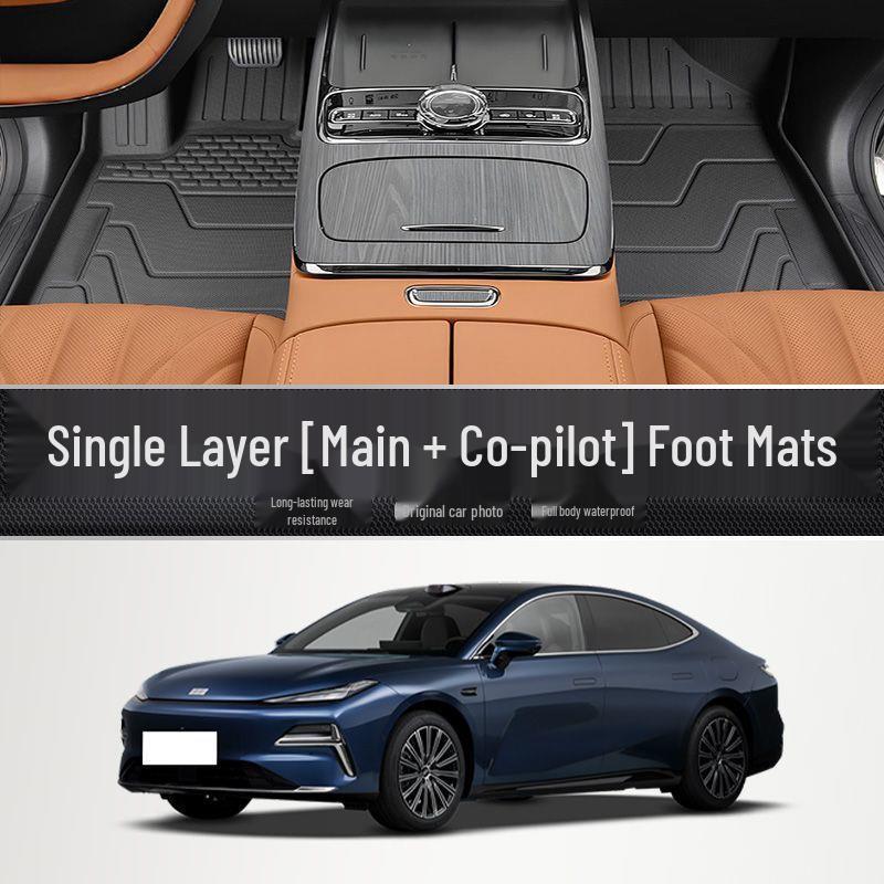 

Galaxy Star 8ft TPE Full Surround Floor Mats for Geely EMP - Driver s Side & Trunk 2025 Galaxy Starlight 8 [Fast Shipping]