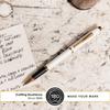 Cross Century II Pearl White Premium Gift Boxed Rollerball Medium A perfect gift for or other special Pen, Nib, Water-Based Ink. Father's Day,