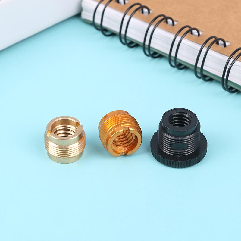 4 Stück Mikrofonklemmen Schrauben Gewindeadapter Konverter Umwandlungsmutter Adapter