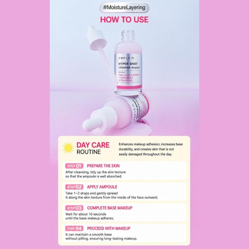 [Coreana] AMPLE:N Hyper Shot Ceramide Ampoule (50ml / 1.69 fl. oz)