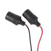 12V-24V Car Cigarettes Lighter Splitter Adapter Cable Cord with Power Switching Button 1 Male To 2/4/3 Female Socket