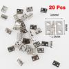 Small Hinges Mini Hinges 20Pcs Brassed Home Improvement