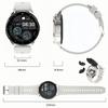 Fava Bean X10PRO Earbuds & Smartwatch Combo - 1.46'' Screen, TWS, No Ear Pressure for Sleep