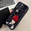 Death Note Kira Light Mobile Phone Case for iPhone 17 16 15 14 13 12 11 Air Pro Max Plus Thicken TPU Colorful Cover Cover Luxury