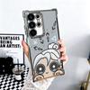 V-Valorant Cute Catoon Soft Phone Case For Samsung Galaxy S26 Ultra S25 Edge S24 FE S23 Plus S22 S21 + S20 Plating Anti-Fall Fun