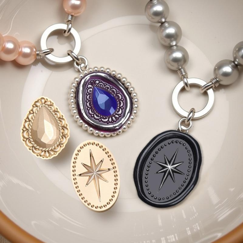 Pendant Series Sealing Waxed Stamp Brass Head Crown Wax Seal Stamp for Invitation Card Scrapbooking Decorations