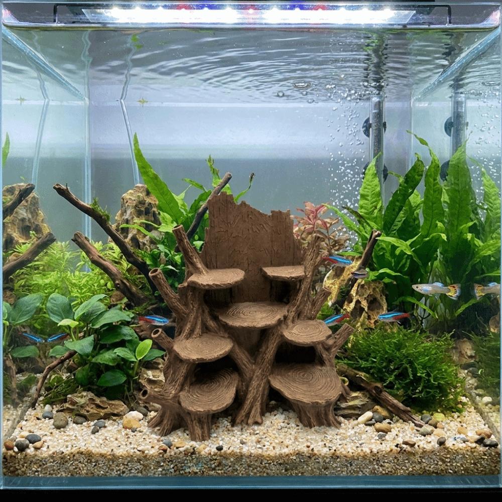 Irregular Fish Shrimp Shelter 3D Printed Shrimp Breeding Cave Aquarium Landscape Decoration