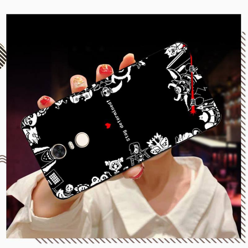 FHNBLJ game Undertale Annoying Dog Phone Case for Redmi 5 6 7 8 9 A 5plus K20 4X 6 cover