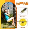 Large Children's Disc Swing with Climbing Rope - Sensory Training Playground Toy for Kindergartens