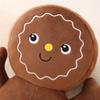 Christmas Decoration Toys Cute Gingerbread Man Plushie Toy Doll Cartoon Soft Anime Toy Pillow Home Decor Kids Gift