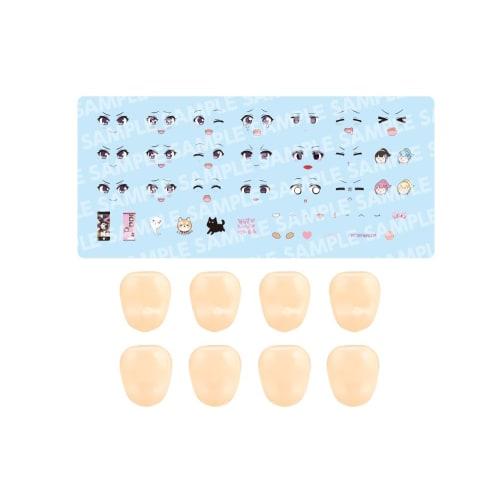 Kotobukiya (KOTOBUKIYA) Sousai Shojo Teien Customized Face & Decal Set Vol. 7 [Raghono Erika Design for Madoka Yuki B] Approximately 18mm Tall 1/10 Sc
