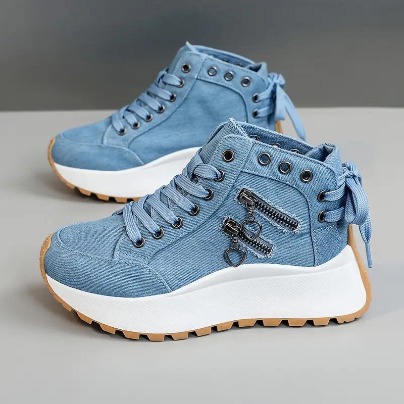 

Женская уличная повседневная спортивная обувь для скейтборда на весну и осень 2025 года, новая модная и универсальная, удобная обувь для женщин с увеличением роста 39