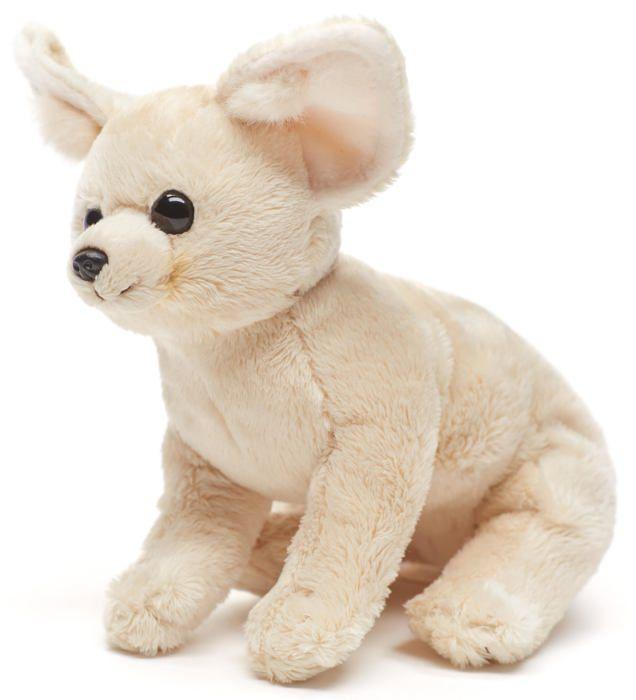 Peluche - uni-toys - ew-25155 - bebe fennec - 18 cm - renard des sables - doudou