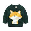 Boys Cartoon Knit Sweater Long Sleeve Pullover Soft Warm Casual Fashion Top Clothing for Toddler and Kids