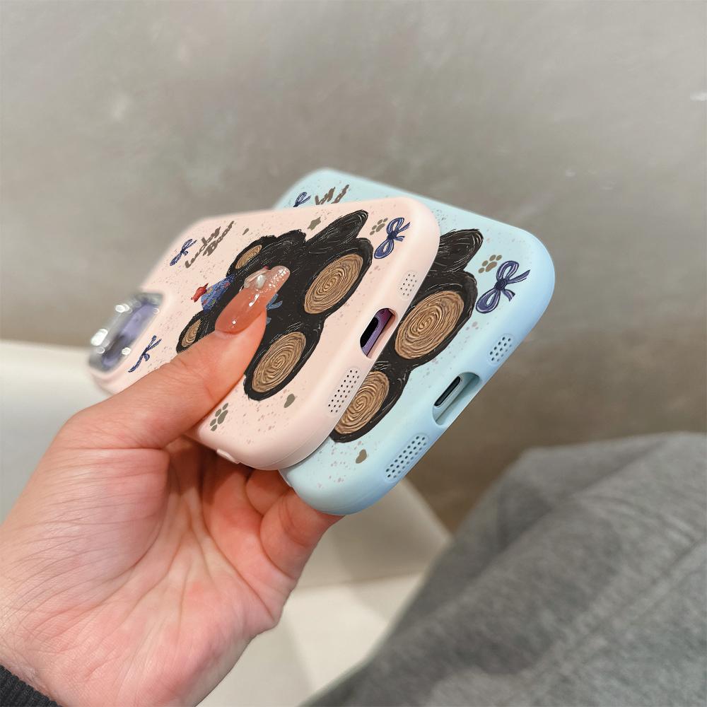 Einfarbige silberne Randlinse Fettgehäuse Weiche TPU-Flüssigsilikonabdeckung Stoßfeste Telefonhülle für Huawei Honor iPhone Infinix Tecno Vivo