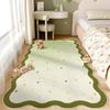 Fresh Imitation Cashmere Cartoon Rug - Soft, Skin-Friendly Bedroom Decor and Cool-Insulating Living Room Rug