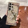 Retro Ethnic Totem Pattern Black Soft Phone Cover Case for Samsung Galaxy S21 FE S25 Edge S23 Ultra S24 Plus S20