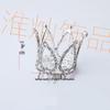 Korean Style Rhinestone Princess Crown Headwear for Girls