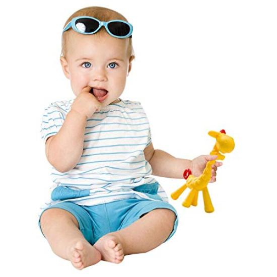 BPA Free Silicone Giraffe Baby Teething Toy with Storage Case for 3 Months and Gum Pain Relief for Baby Shower Teething Toy SHARE&CARE Up, Infants,