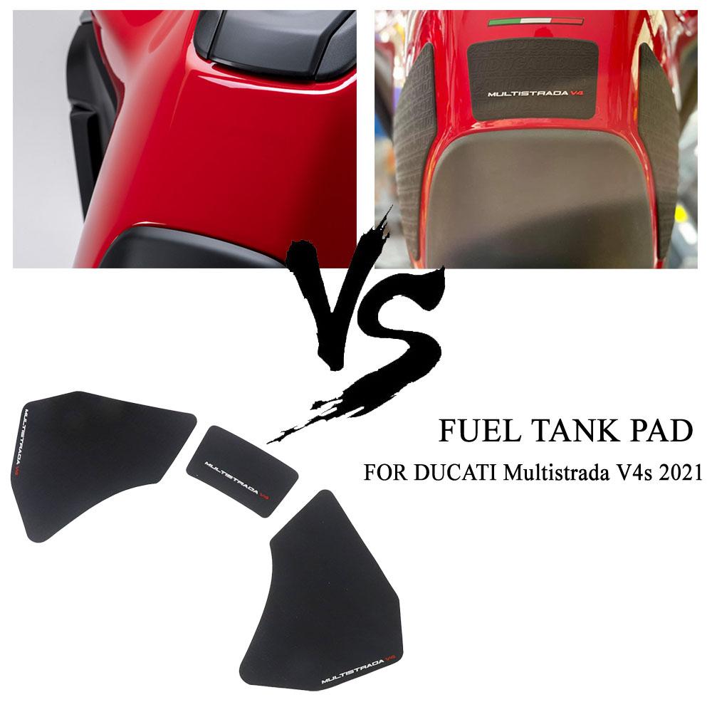 

Накладка на топливный бак для Ducati Multistrada V4 S мотоциклетная накладка на бак, защитная наклейка, наклейка, газовая наколенница, тяговая накладка на бак
