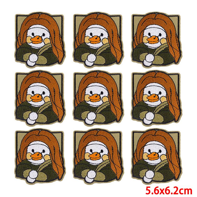 10 Pcs/lot Wholesale Embroidery Patch Iron On Patches For Clothing Patches On Clothes Jackets Decor Applique Sew Supplies