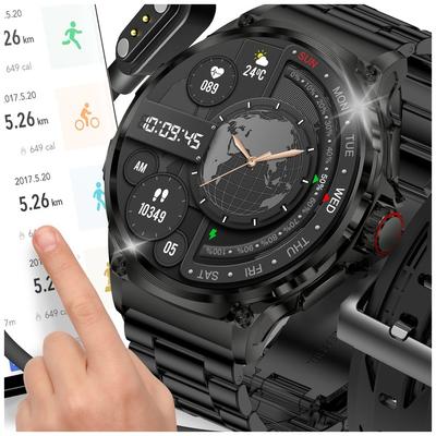 Smartwatch para Hombre Llamadas Reloj Deportivo Smart Watch Batería de 710 mAh ES