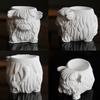 Yak Figurine Silicone Mold Multipurpose Silicone Candle Mould For Epoxy Resin Candle Holder Pen Cup Gypsum Decoration