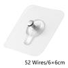 10pcs Po Frame Hooks Storage Rack Screw Holders Door Hanger Self-adhesive Multi-function Gadgets Organizer Kitchen Accessorie