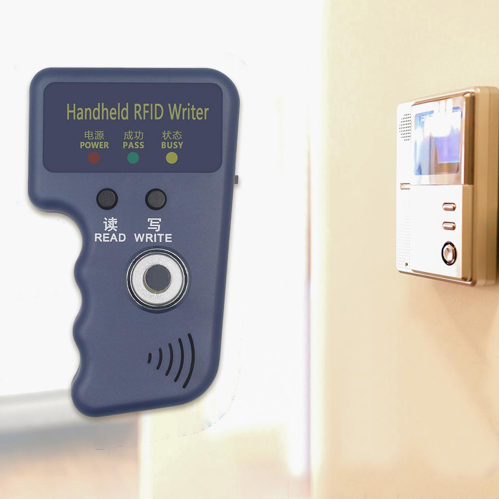 125kHz TM Copier RFID Card Reader Copier Duplicator Key Writer Cloner Handheld RFID Writer for T5577 EM4305 CET5200