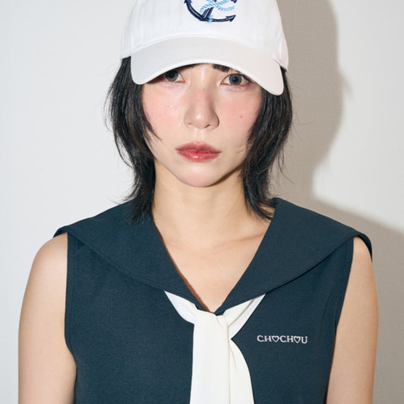 

CHOCHOU ШАПКА-ЯКОРЬ С СЕРДЦЕМ [БЕЛАЯ] WHITE