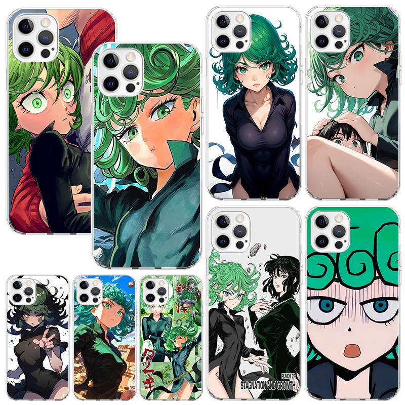 One P-Punch-Man Tatsumaki Phone Case For Iphone 17 Air 16 15 Plus 16E 14 Pro Max 13 Mini 12 11 7 8 SE Fundas Soft Back Cover 17