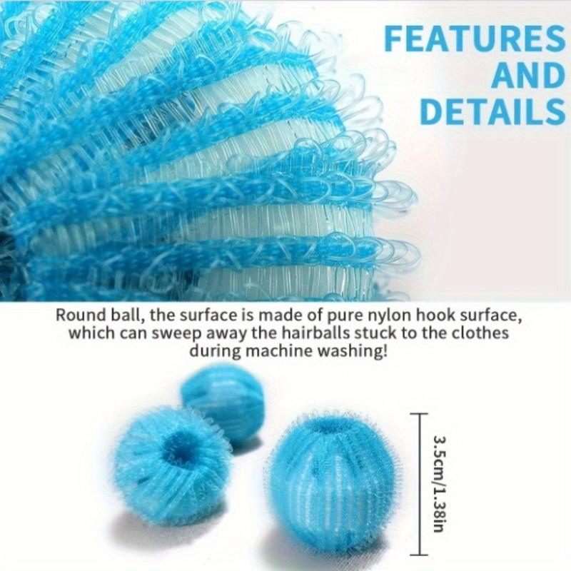 Nylon Laundry Balls Anti-Pilling Anti-Tangle Lint Remover for Washer Small Cleaning Balls for Clothes