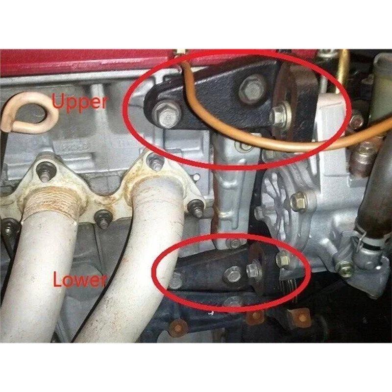 For Honda Civic 1992- 2000 Lower+ Upper Power Steering Bracket B16 GSR P72 B-Series High Quality Car Engine Parts