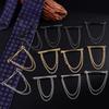 Fashion Gold Sliver Color Brooches Pins Tassel Chain Shirt Collar Clips Luxulry Jewelry Gifts for Men Accessories High Quality