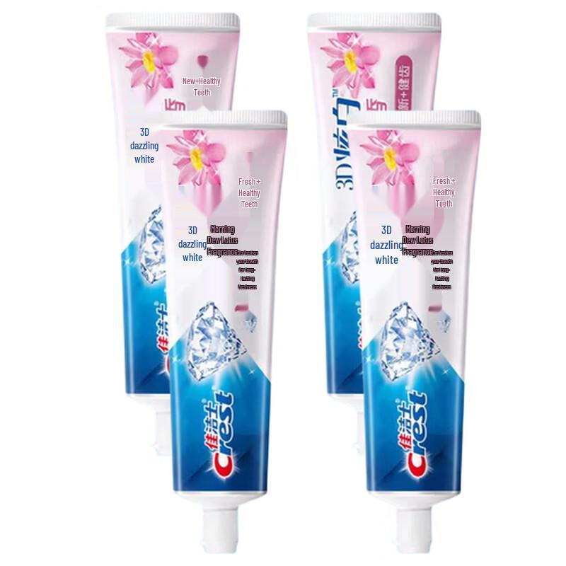 Crest 3D White Toothpaste, Morning Dew Lotus Scent