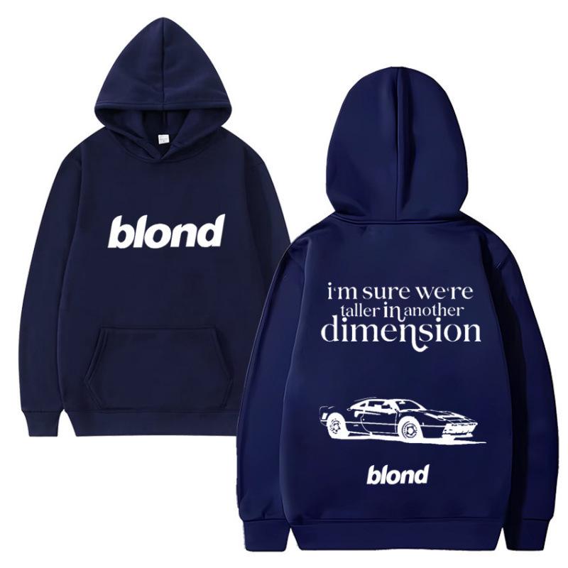 Худи с альбомом Фрэнка Оушена Blonde - Дизайн Белого Феррари M